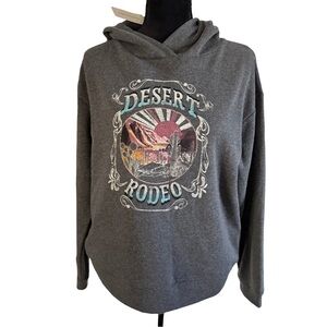 Desert Rodeo Graphic Hoodie – Western Boho Pullover